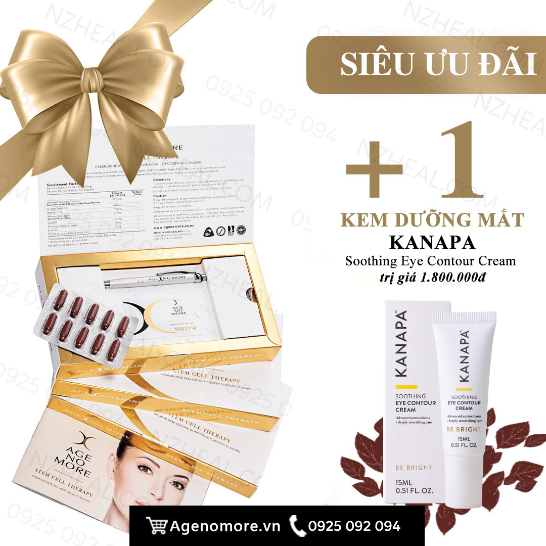Mua viên uống nhau thai cừu Age No More New Zealand