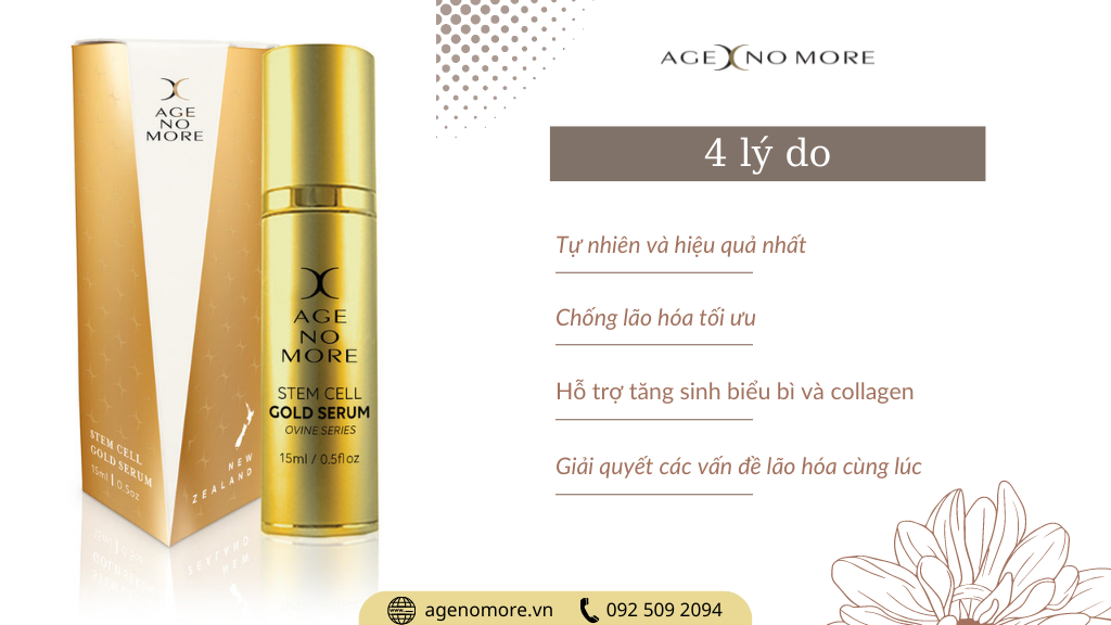 4 lí do khến serum tế bào gốc Stem Cell Gold Serum hiệu quá hơn các loại serum thông thường 2