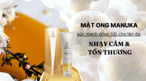 Mật ong Manuka – sức mạnh phục hồi cho làn da nhạy cảm và tổn thương